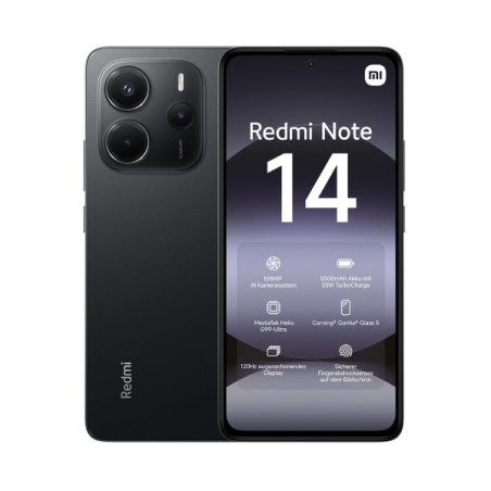 XIAOMI REDMI NOTE 14 8GB/256GB Global Black ( Alimentatore Incluso )
