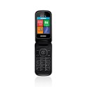 BRONDI STONE+ ITALIA Nero Dual Sim, LCD 2,4, Fotocamera 1.3 mpx, Memoria Espandibile, Apertura a FLIP