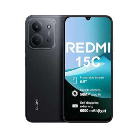XIAOMI REDMI 15C 4+4/256GB ITA Black