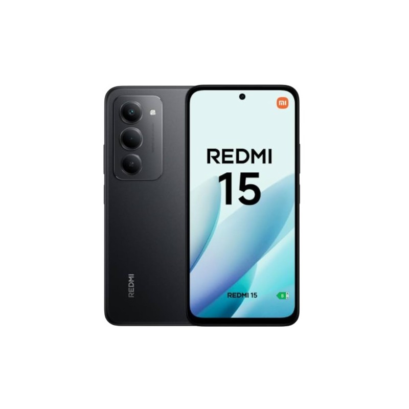 XIAOMI REDMI 15 8/256GB ITALIA Black