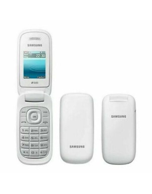 SAMSUNG E1272 Global White Apertura a Flip