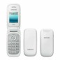 SAMSUNG E1272 Global White Apertura a Flip