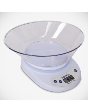HOWELL Bilancia digitale da cucina 5 kg.