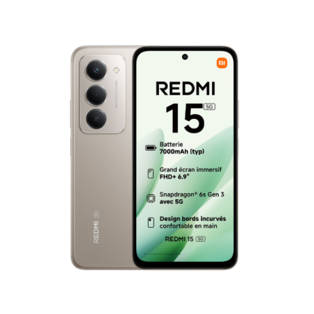 XIAOMI REDMI 15 5G 8/256GB ITALIA Gray