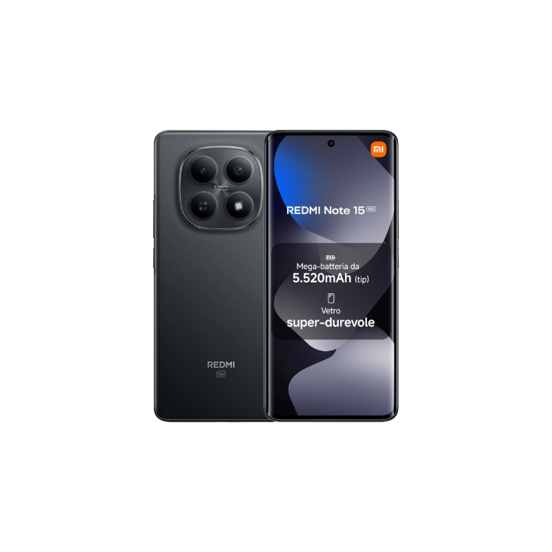 XIAOMI REDMI NOTE 15 8GB/256GB ITA Black