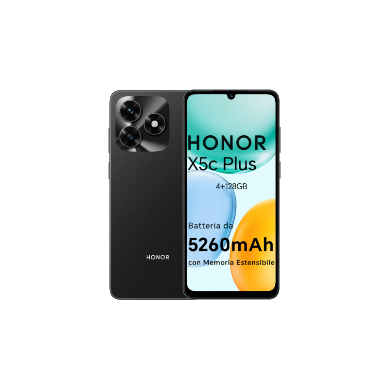 HONOR X5C PLUS 4+4GB/128GB 6,5 ITA Black
