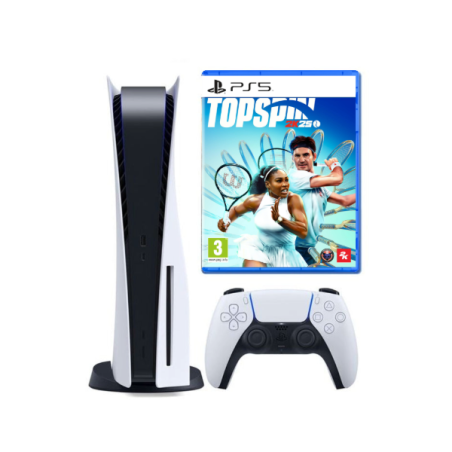 SONY PS5 1TB DISK + TOPSPIN 2025