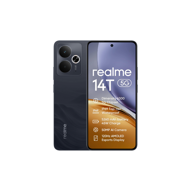 REALME 14T 5G 8/256GB ITA Black