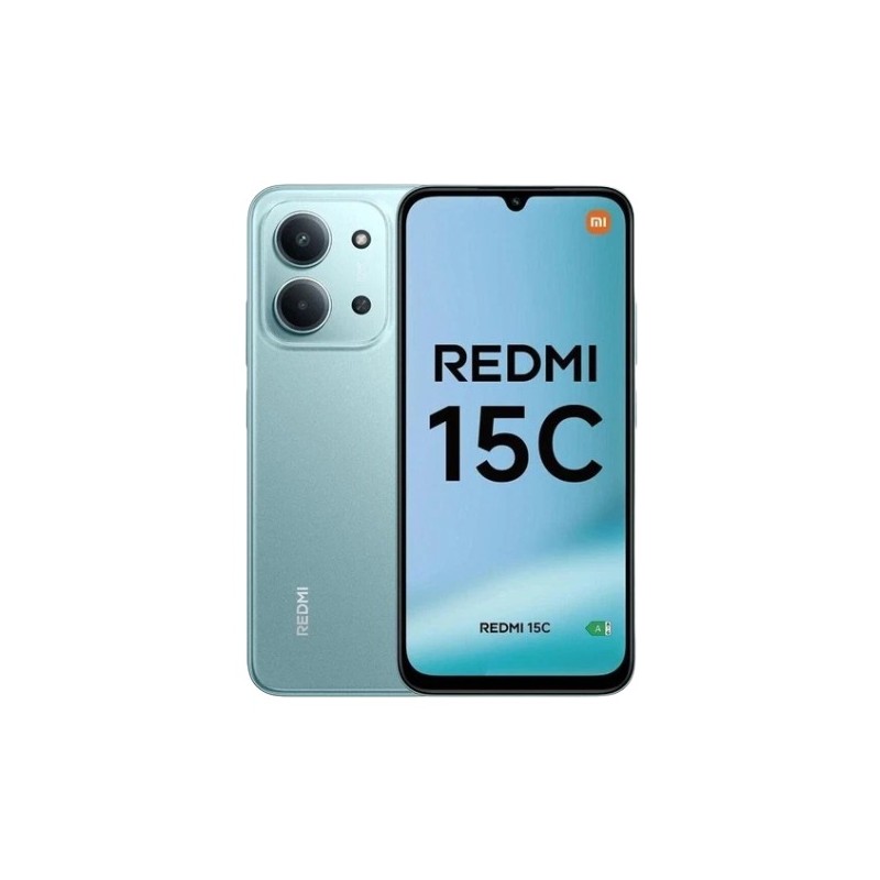 XIAOMI REDMI 15C 8+8/256GB Global Green Con Alimentatore XIAOMI REDMI 15C 8+8/256GB Global Green Con Alimentatore