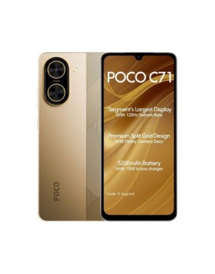 XIAOMI Poco C71 4/128GB Global Gold Con Alimentatore