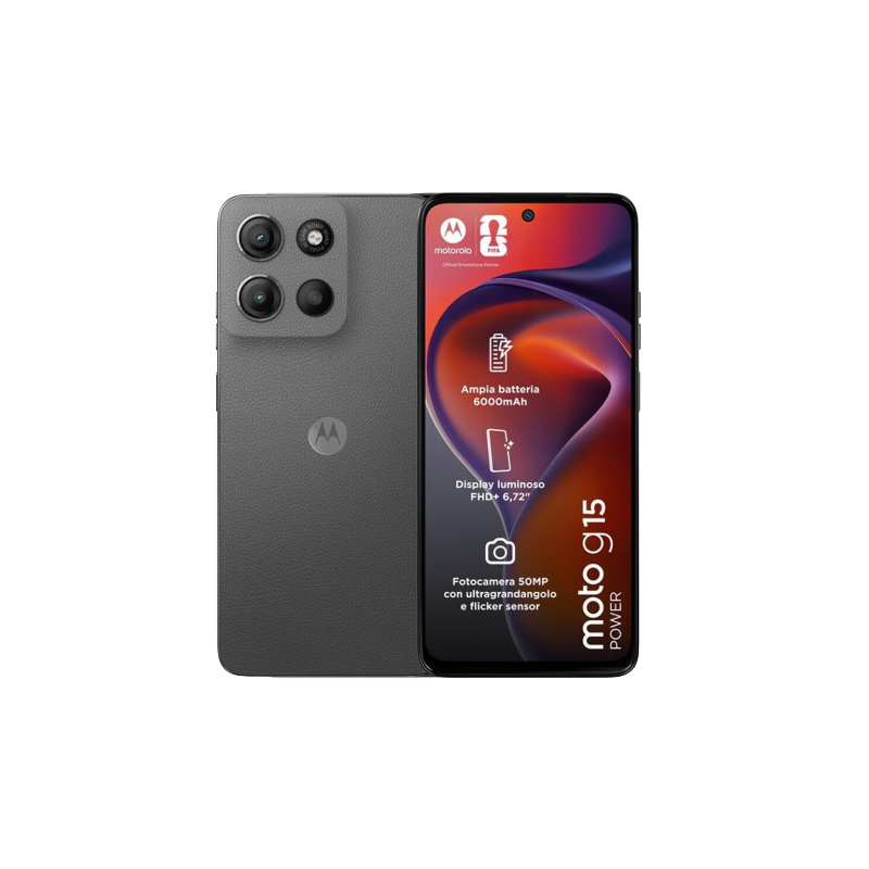 MOTOROLA G15 8/128GB ITA Gray