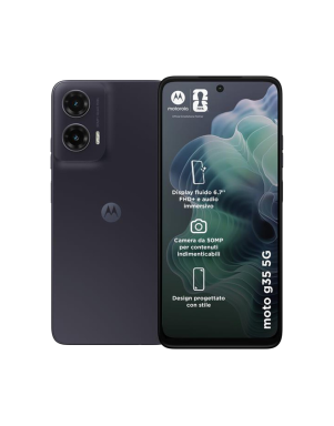 MOTOROLA G35 5G 4/128GB ITA Black Box Danneggiata