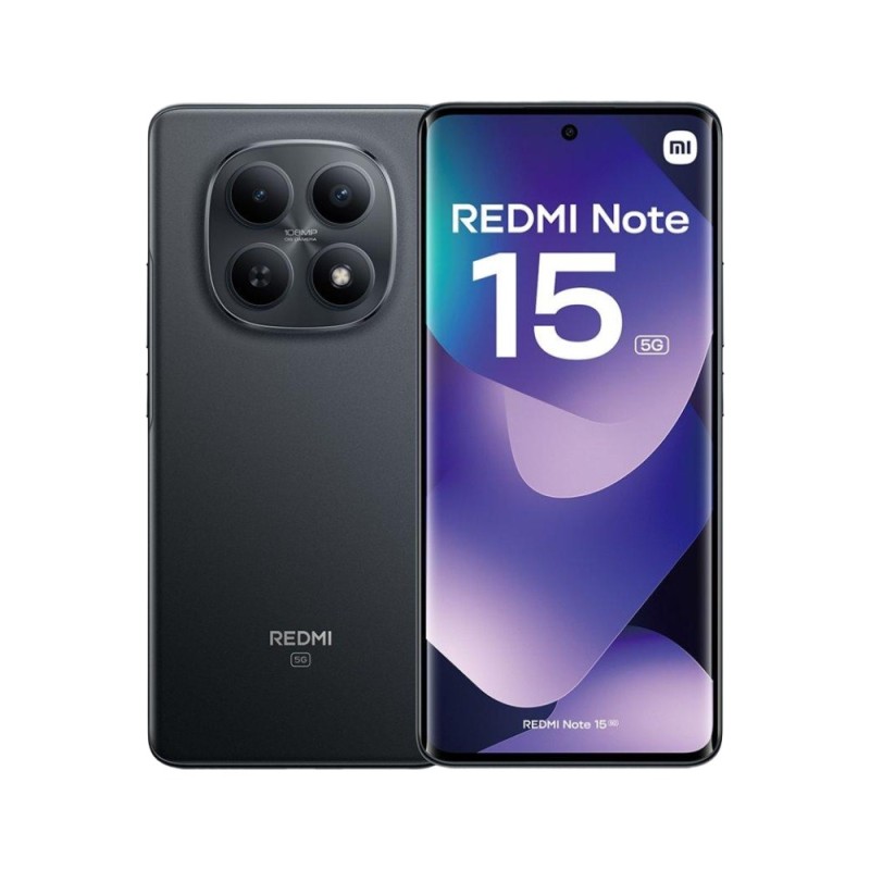 XIAOMI REDMI NOTE 15 5G 6GB/128GB ITA Black