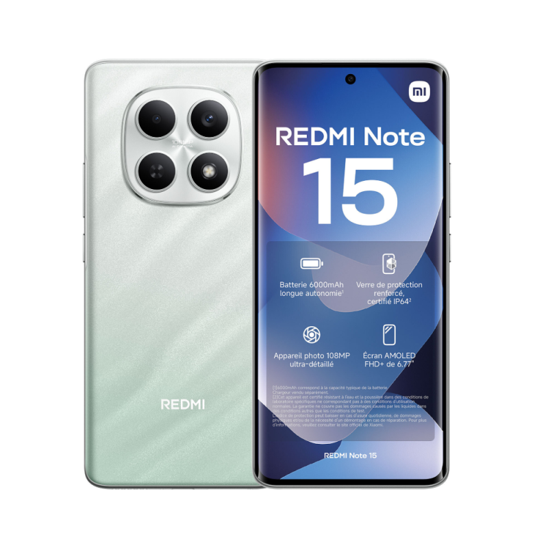 XIAOMI REDMI NOTE 15 8GB/256GB ITA Green
