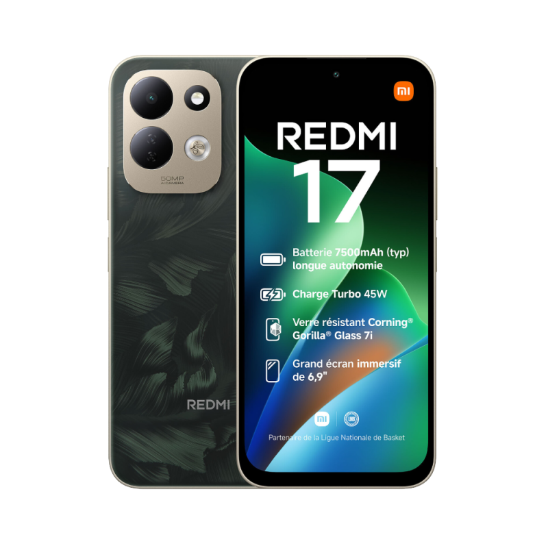 XIAOMI REDMI 17 4/128GB GLOBAL Green ( Alimentatore Incluso)