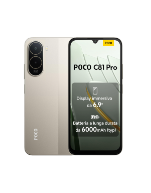 XIAOMI Poco C81 Pro  4/256GB ITA Gold