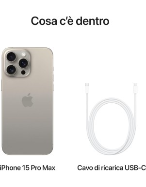 APPLE IPHONE 15 Pro Max 256GB Natural Grado A+ Ricon.