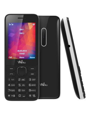 WIKO RIFF 2 Display 2,4 Rdio FM Torcia Foto DualSim Italia NeroBianco