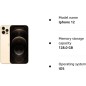 APPLE IPHONE 12 Pro Max 128GB Gold Grado A+ Ricon.
