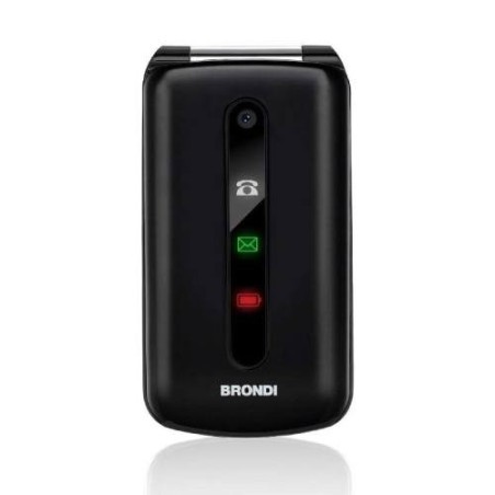 BRONDI PRESIDENT NERO Apertura a Flip, Display 3 '' Quadri Band - Foto 1,3 Mpx, Bluetooth 2.1 - Dual SIM