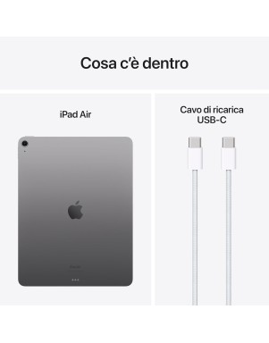 APPLE IPAD Air M2 13 256GB MV2D3TY/A WIFI ITALIA Grey