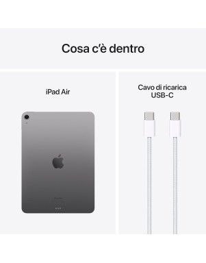 APPLE IPAD Air M2 11 256GB MUWJ3TY/A WIFI ITALIA Galassia