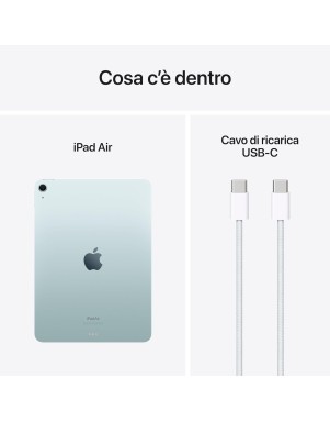 APPLE IPAD Air M2 11 128GB MUXE3TY/A WIFI ITALIA Blu