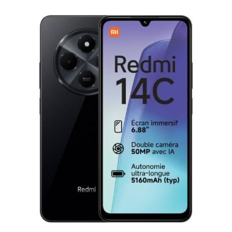 XIAOMI REDMI 14C 4+4/128GB ITA Black