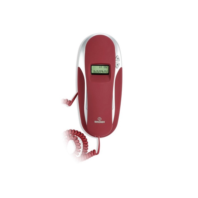 BRONDI KENOBY CID, CORDED Bianco/Rosso CON DISPLAY ITALIA