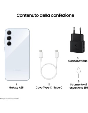 SAMSUNG A55 5G 8GB/256GB 6,6 EU Ice Blue