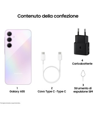 SAMSUNG A55 5G 8GB/128GB 6,6 Global Lilac