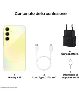 SAMSUNG A35 5G 6GB/128GB ITA Lemon