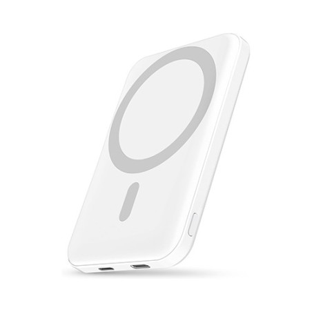 POWER BANK MAGSAFE 5000mAh Bianco