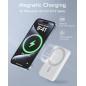 POWER BANK MAGSAFE 5000mAh Bianco