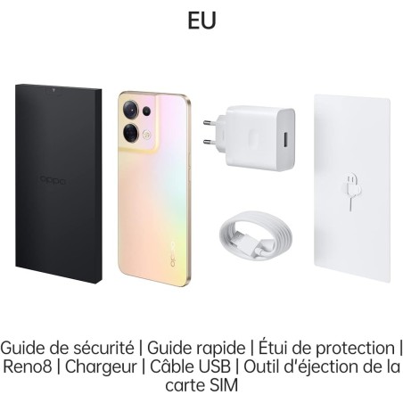 OPPO RENO 8 5G 8/256GB ITA Gold