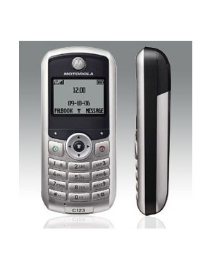 MOTOROLA C123 Silver