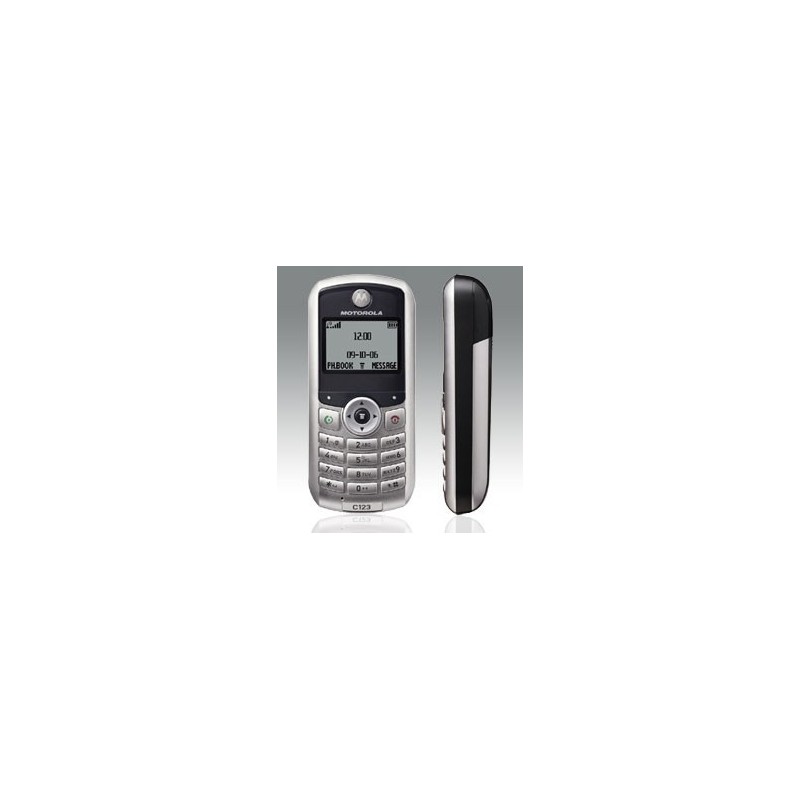 MOTOROLA C123 Silver