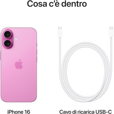 APPLE IPHONE 16 128GB EU Pink