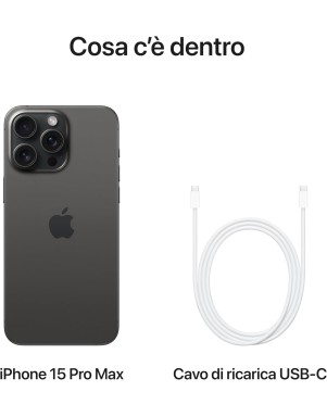 APPLE IPHONE 15 Pro 1TB EU Titanium Black