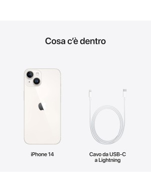 APPLE IPHONE 14 128GB White Grado A+ Ricon.