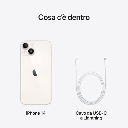 APPLE IPHONE 14 128GB White Grado A+ Ricon.