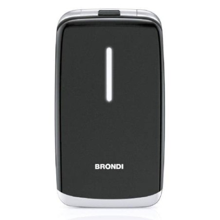 BRONDI CONTENDER ITALIA NERO, Apertura a Flip, Display 3 '' Quadri Band - Foto 1,3 Mpx, Bluetooth 2.1 - Dual SIM