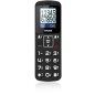 BRONDI AMICO HOME ITALIA NERO per anziani TASTI GRANDI, Audio amplificato, Vivavoce, tasto SOS, Torcia, Dual Sim