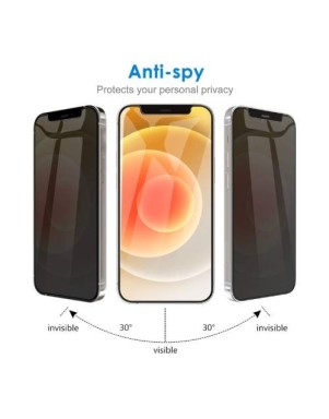 Pellicola Vetro Privacy Con Applicatore iPhone 12 Box da 5pz