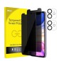 Pellicola Vetro Privacy Con Applicatore iPhone 11 Pro Max Box da 5pz