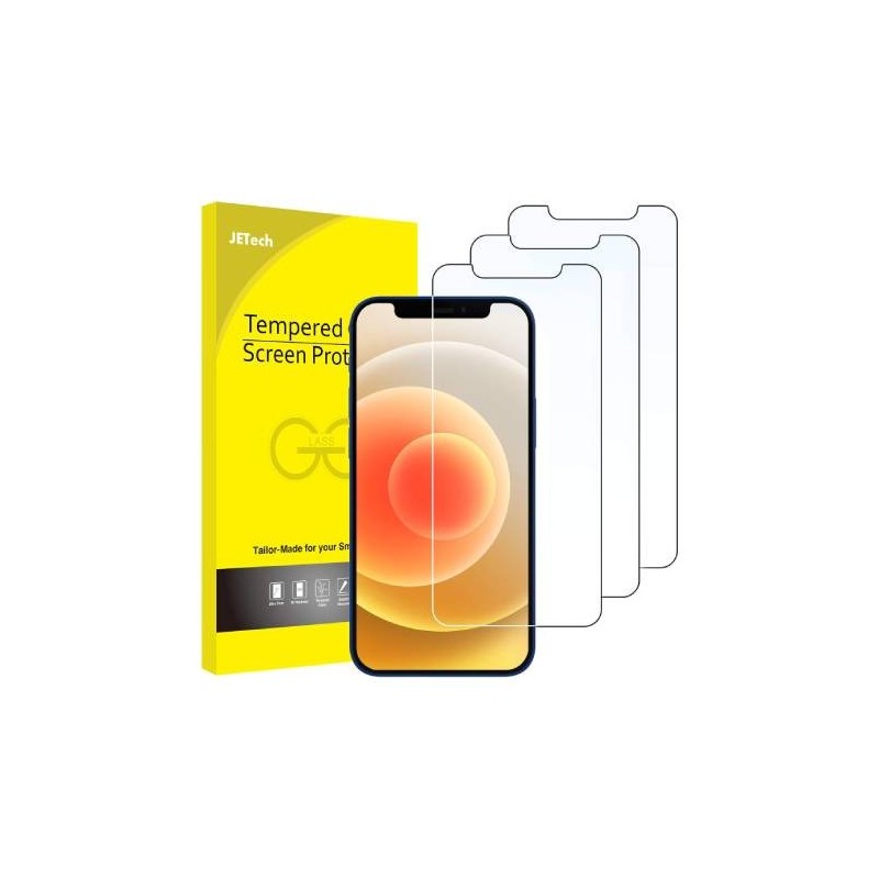 Pellicola Vetro Lucida Con Applicatore iPhone 12 Box da 5pz