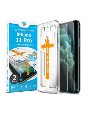 Pellicola Vetro Lucida Con Applicatore iPhone 11 Pro Box da 5pz
