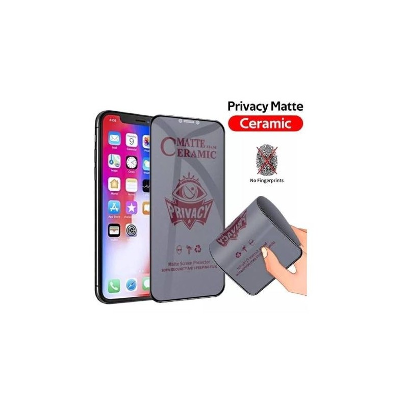 Pellicola Ceramic Opaca iPhone 15 Box 10pz