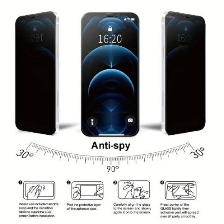 Pellicola Ceramic Opaca iPhone 14 PRO Box 10pz