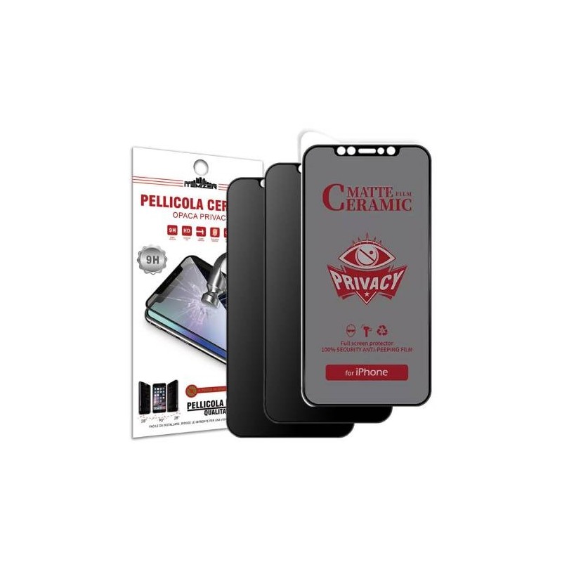 Pellicola Ceramic Lucida iPhone 15 Box 10pz